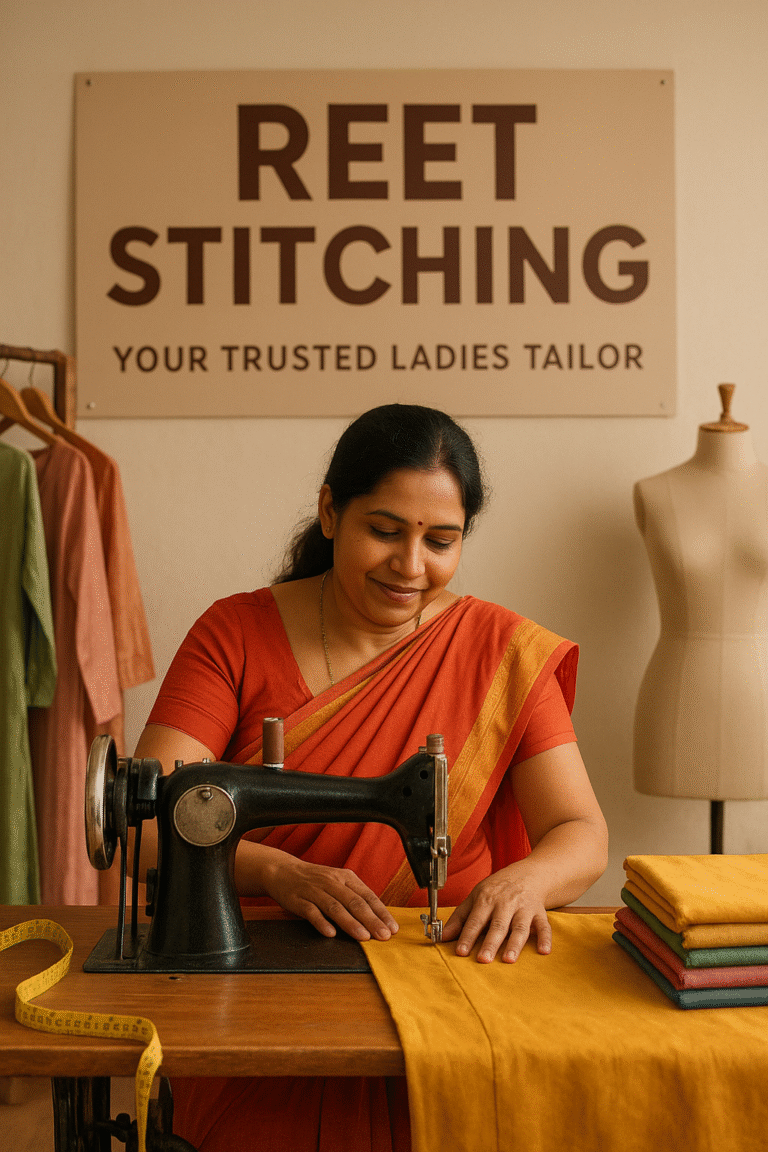 Reet Stitching – Your Trusted Ladies Tailor & Stitching Shop